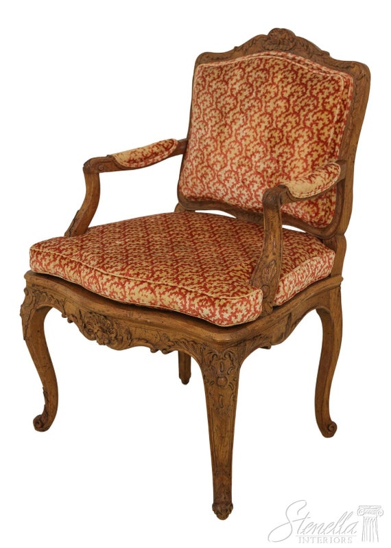 1958 エリザベス ロッキングチェア　ルイ15世 花柄 フット付 エリザベスチェア Elizabeth Chair世界一美しい椅子｜offesso