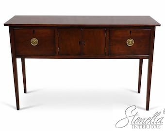 L72317: BRANDT Cherry Inlaid 2 Drawer 2 Door Sideboard