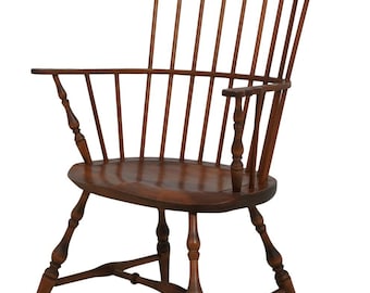 Antique Mixed Wood New England Windsor Chair Great Patina 17D21W16