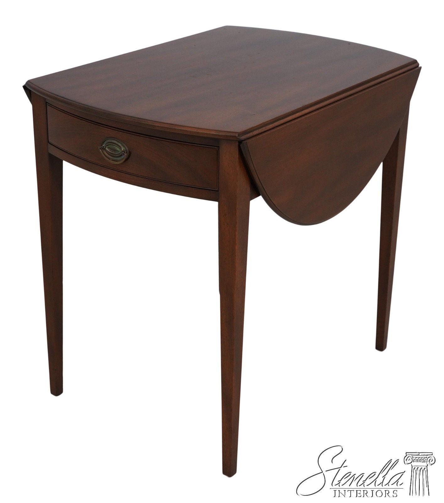 62782EC: KITTINGER Colonial Williamsburg Mahogany WA-1006 Pembroke Table