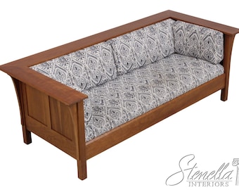 75181: STICKLEY Cherry Mission Prairie Settee Sofa