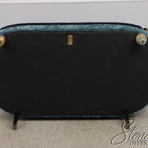 L72378: MACKENZIE CHILDS Whimsical Upholstered Loveseat Settee 画像 9