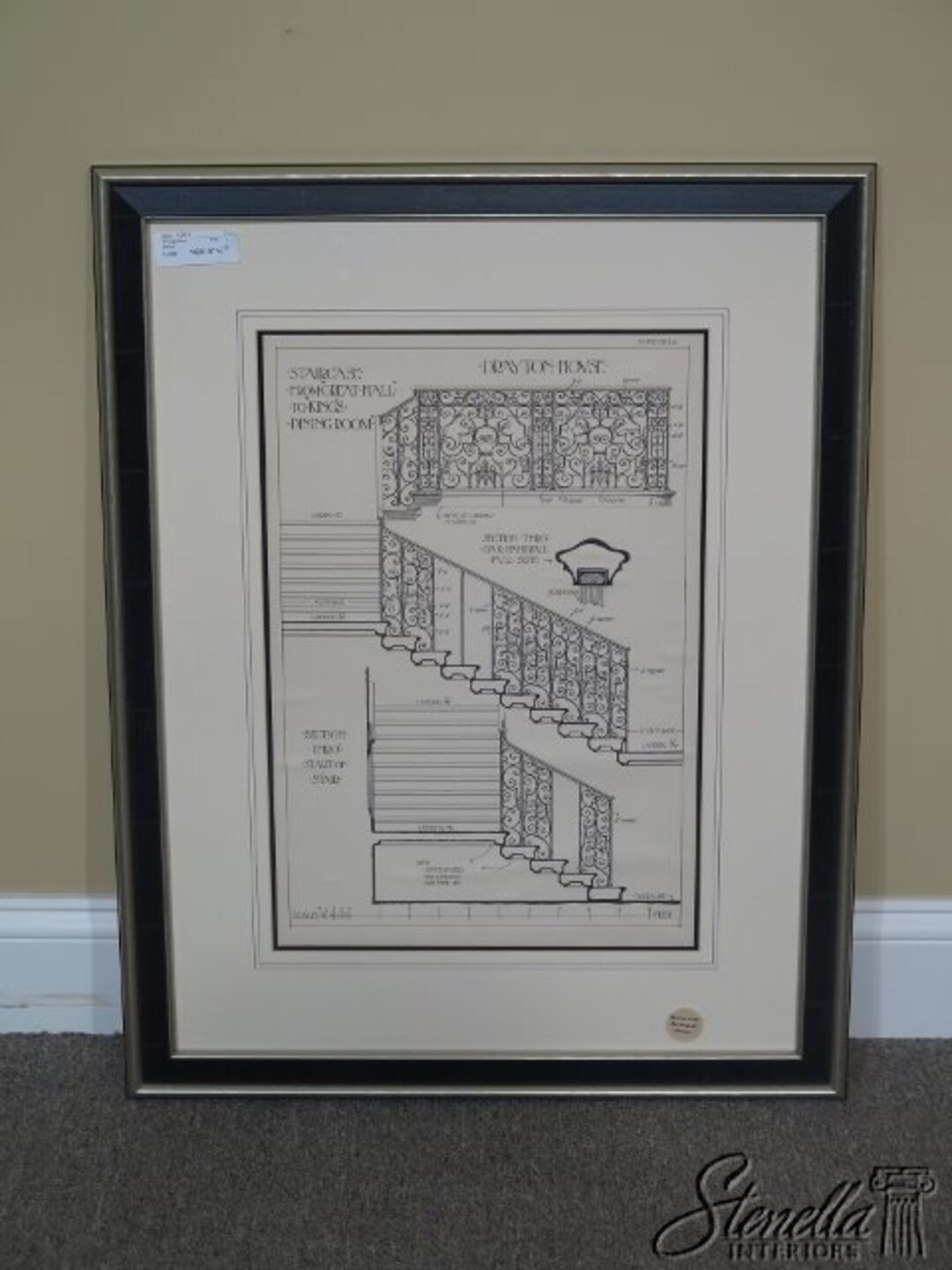 LF42619EC W. KING AMBLER Architectural Iron Work Framed Print Etsy