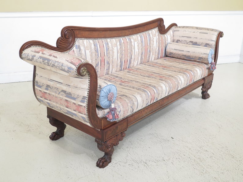 30723EC Antique Federal Style Duncan Phyfe Mahogany Sofa Etsy