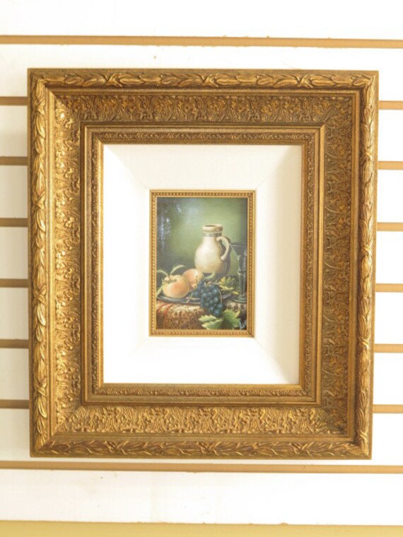 Lf40453be Gold Framed Oil Painting On Board Etsy