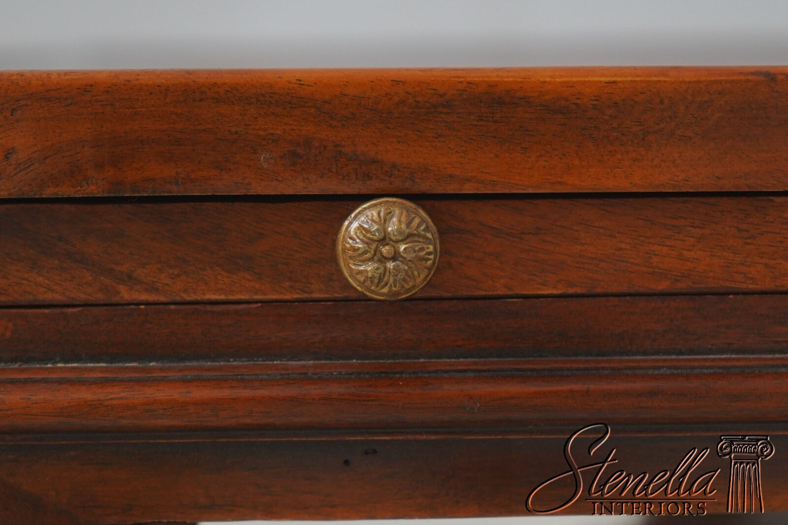 L64739EC: THEODORE ALEXANDER Leather Top Shoe Foot Coffee Table - Etsy