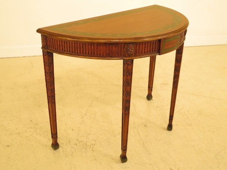 MAITLAND SMITH Adam Style Paint Decorated Console Table 29914EC