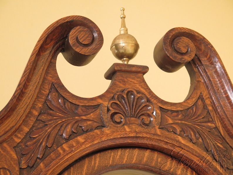 F30303EC: J.C. JENNENS & SONS London England Oak Grandfather Clock - Etsy
