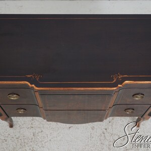 63286EC: JOHN WIDDICOMB Neoclassical Paint Decorated Commode Chest image 5