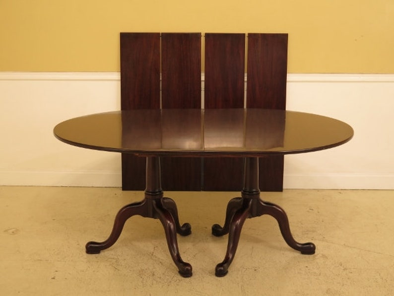 Lf45138ec Henkel Harris Oval Mahogany Dining Room Extension Image 0