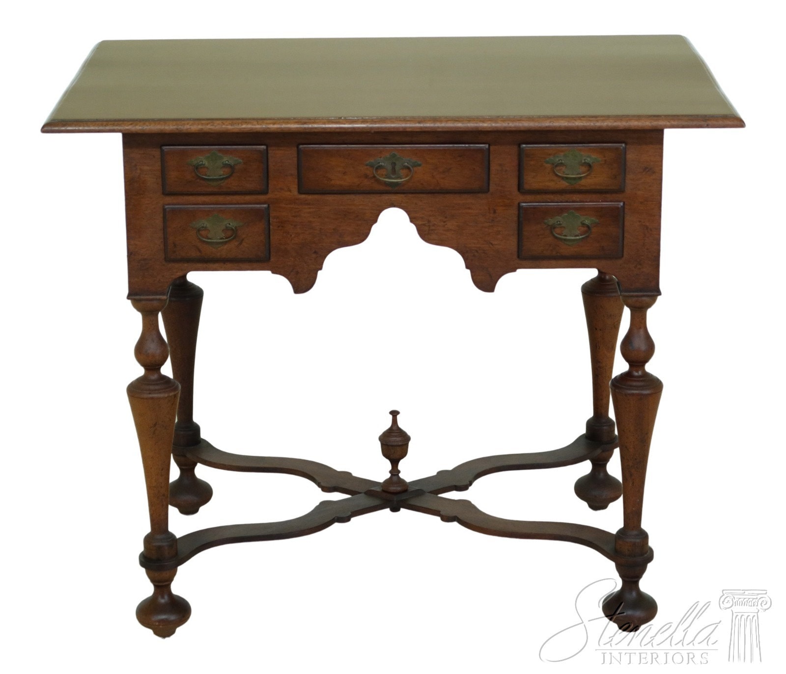 48831EC: KITTINGER CW-157 Mahogany William \u0026 Mary Lowboy Dressing Table -  Etsy, image size:1600x1372