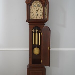 65684EC: SLIGH John Goddard Cherry Grandfather Clock - Etsy