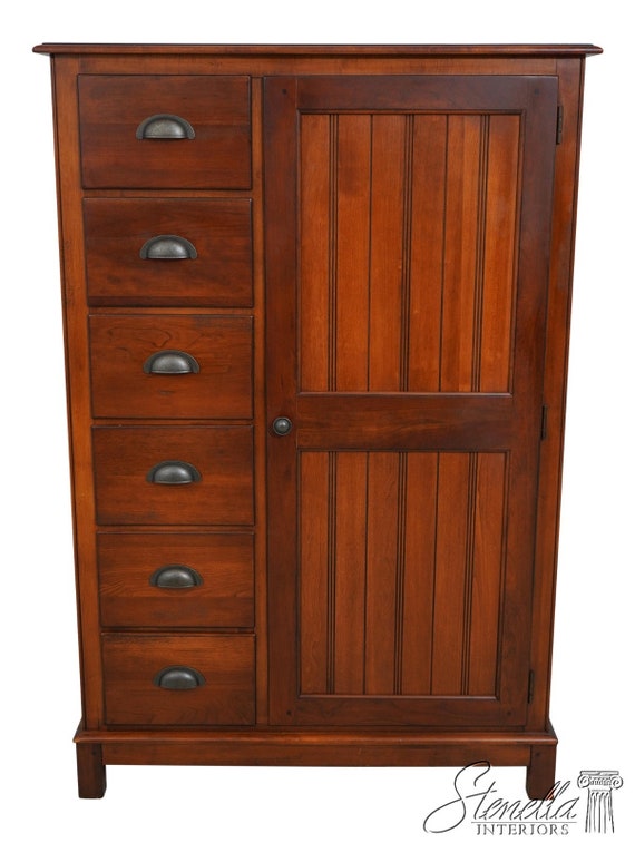 61057EC LEXINGTON Bob Timberlake Cherry Armoire Chest Etsy