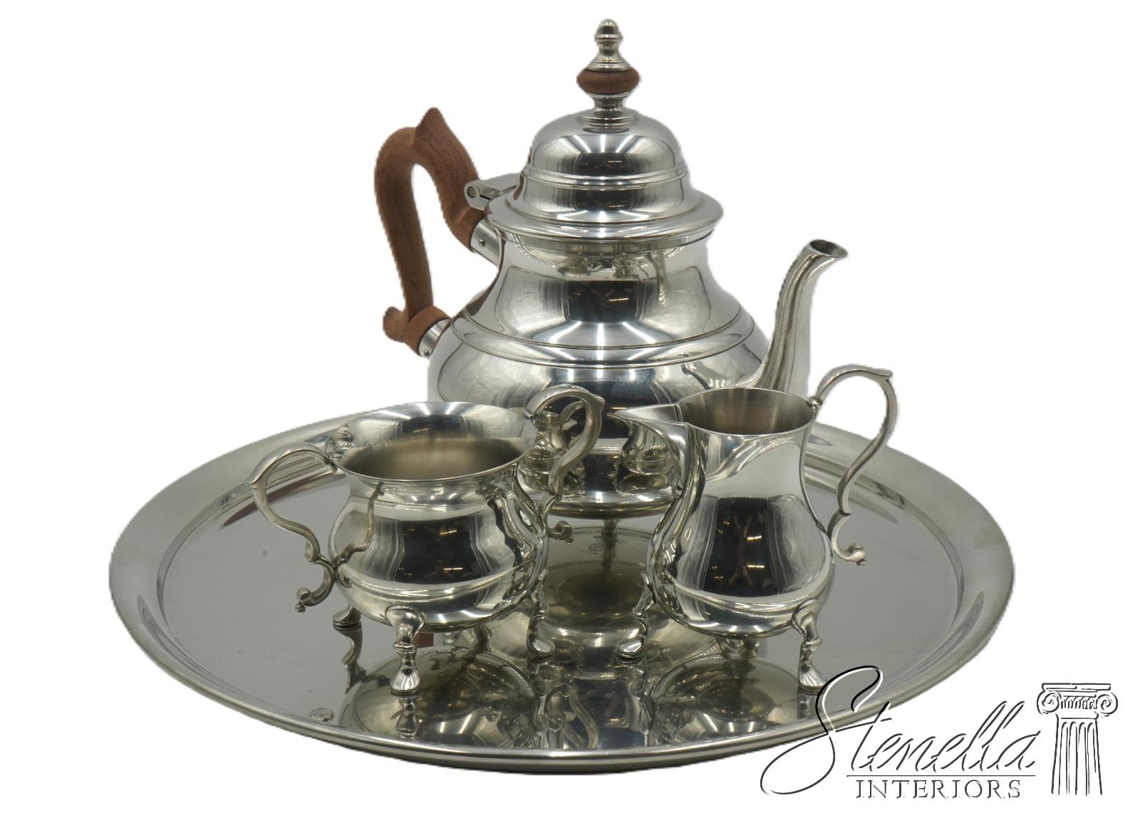 Kirk Stieff Pewter Tea Sets - Etsy