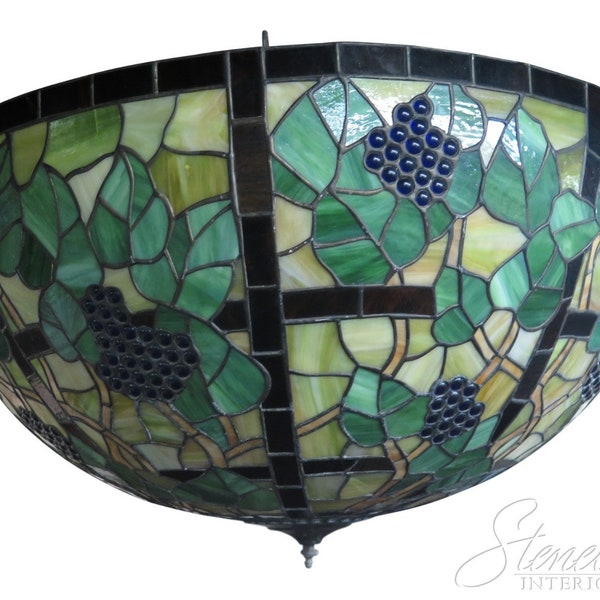 Stained Glass Chandelier Lighting Etsy
