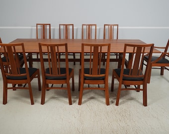 L67310/11: THOMAS MOSER Cherry Dining Room Table & Chairs Set - Etsy
