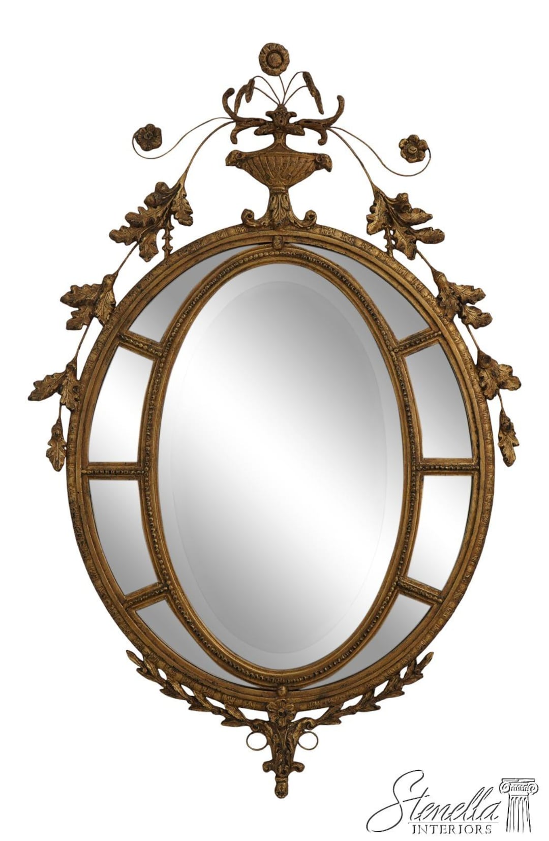 アメリカのアンティーク鏡 65608EC: FRIEDMAN BROTHERS Model 6792 Adams Style Gold Mirror - Etsy