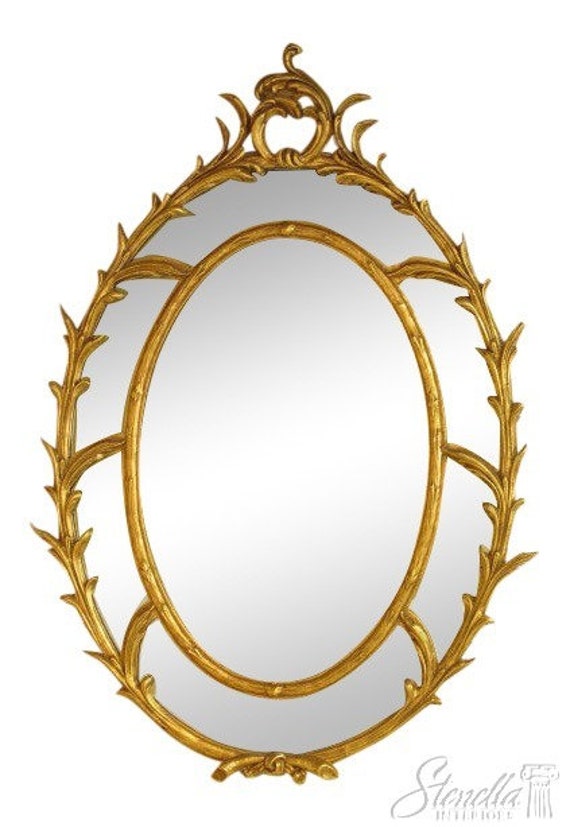 2423 Friedman Brothers #6528 Notre' Dame Carved Decorated Mirror