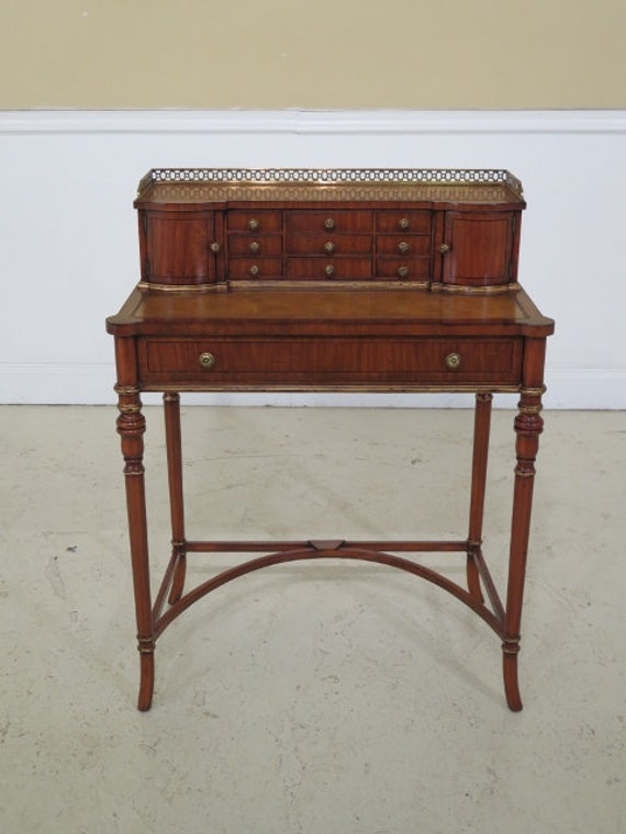 L29909ec Maitland Smith Small Occasional Desk In Mahogany Etsy