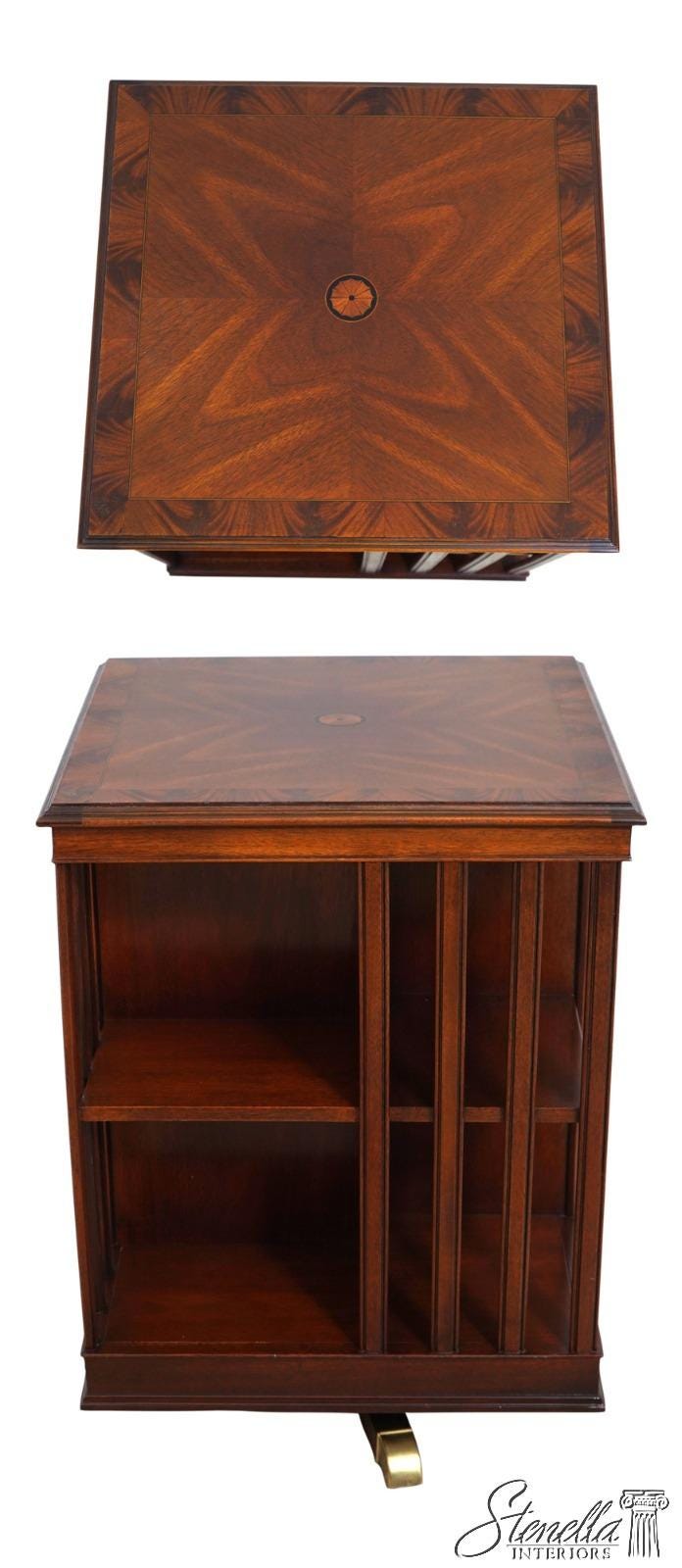 Antique Revolving Bookcase - Etsy