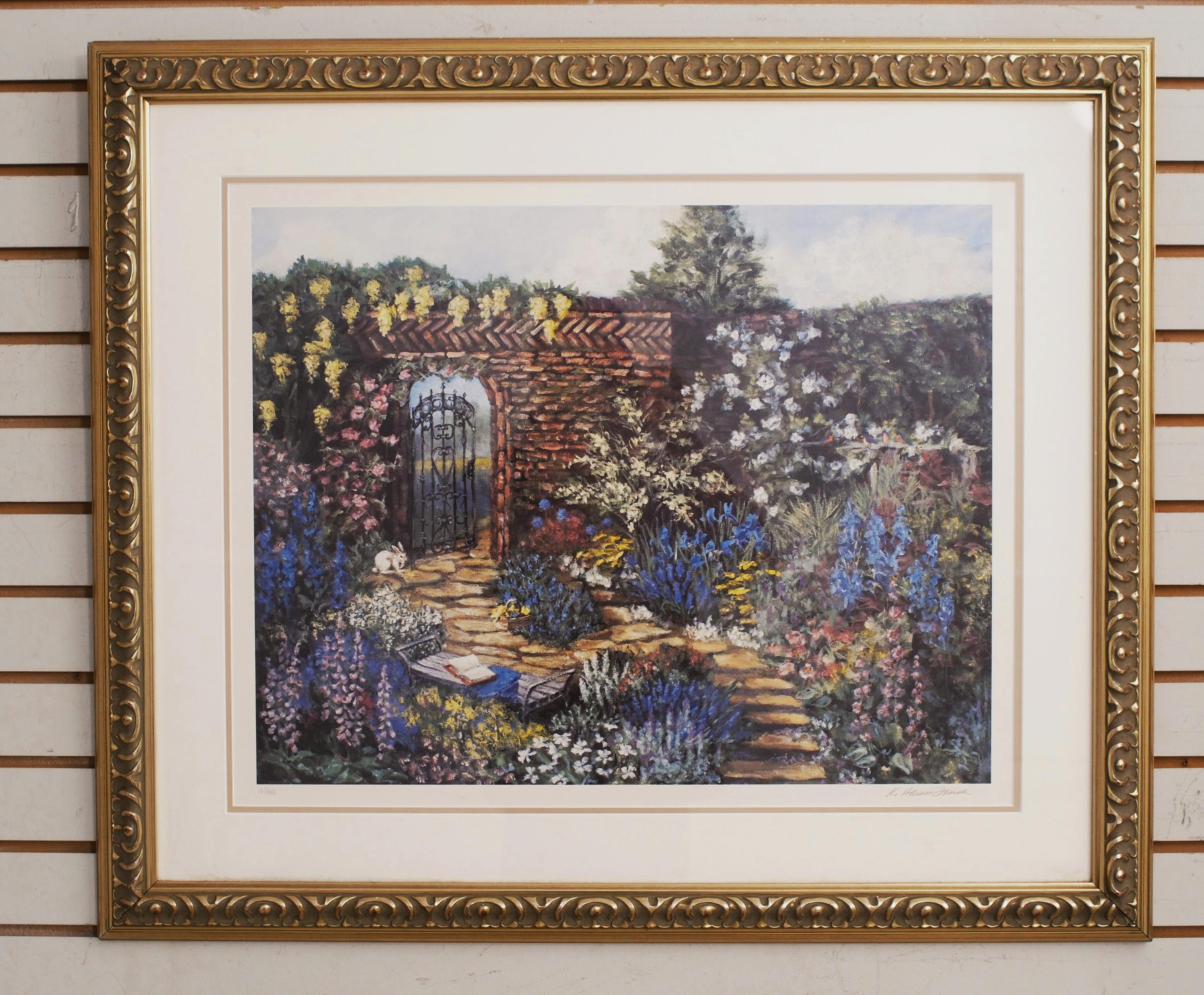 F44115: Artist Signed and Framed Decorative Print - Etsy