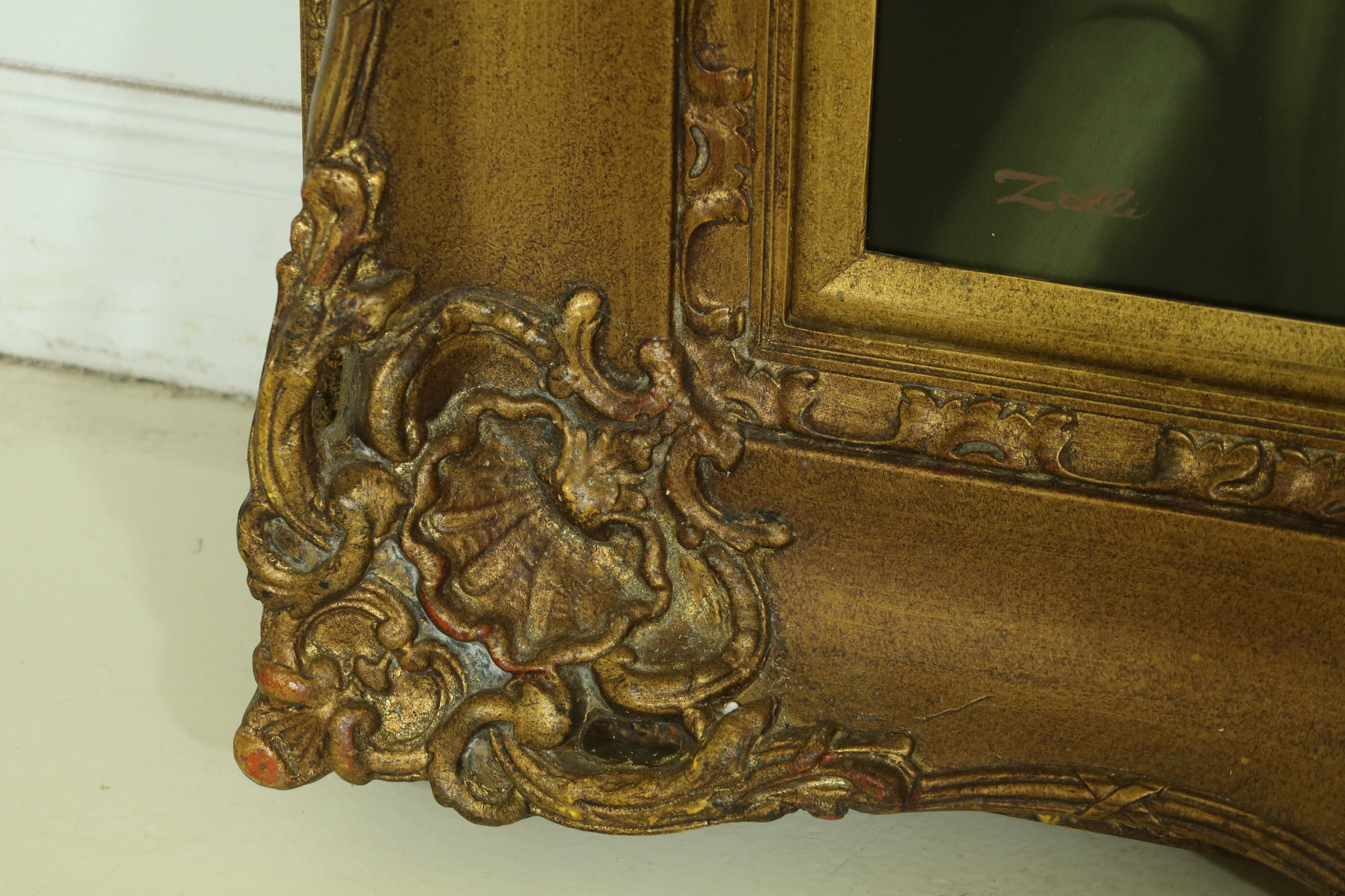 F52120EC Large Gold Frame Oil Painting On Canvas Of Young Man Etsy