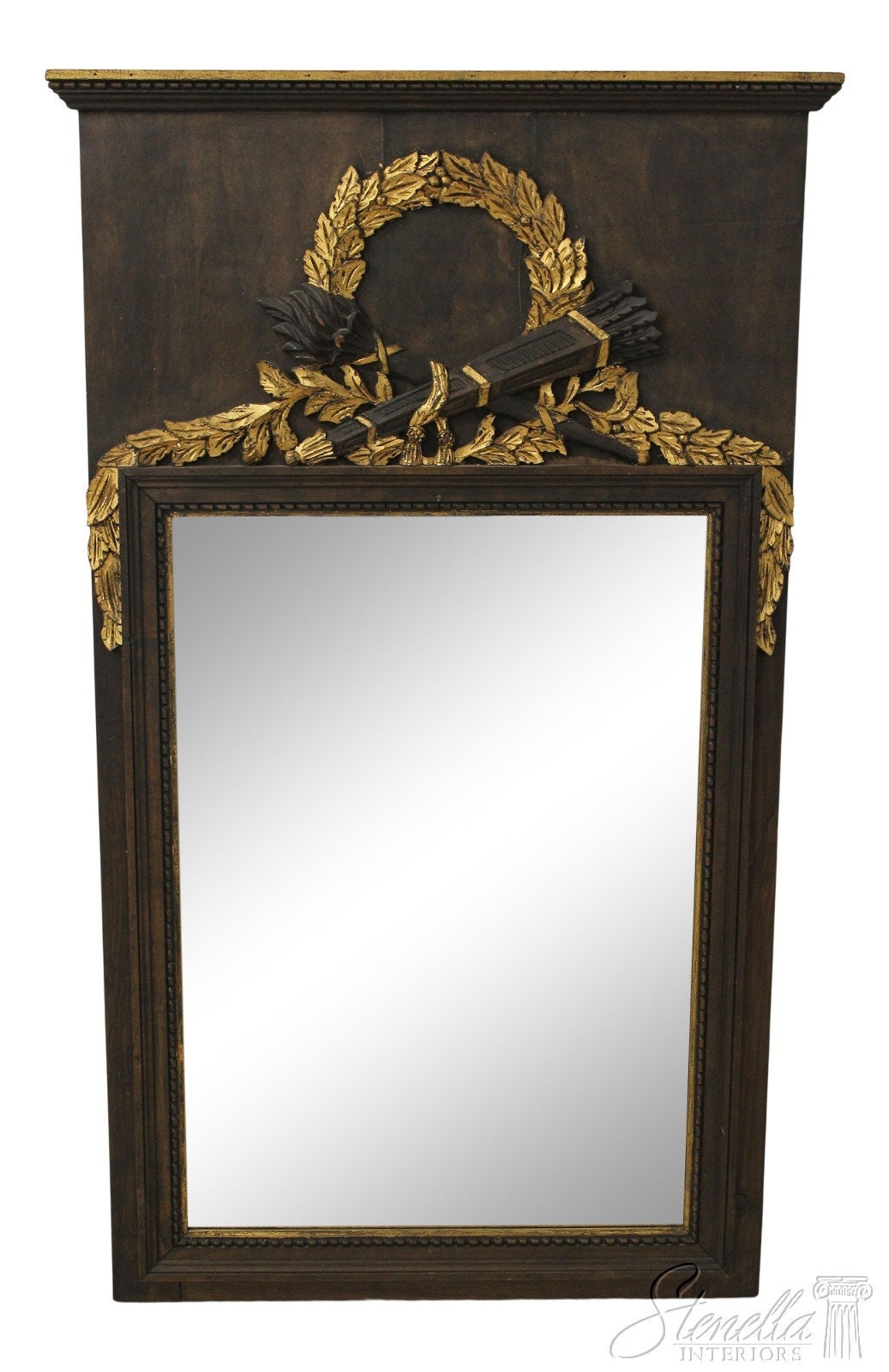 アルトマン 額縁 インテリア アンティーク F57033EC: B. ALTMAN French Empire Design Decorative Mirror