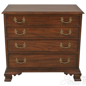 58042EC: HENKEL HARRIS Model 188 Chippendale Mahogany Bachelor Chest