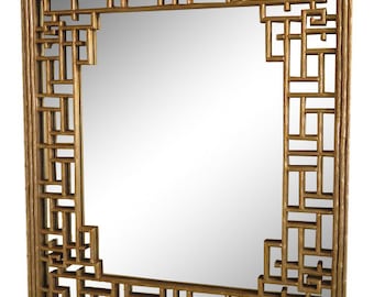 38150: FRIEDMAN BROTHERS Model#7230  The Bamboo  Mirror