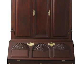 55399EC: KINDEL Winterthur Collection Mahogany Secretary Desk