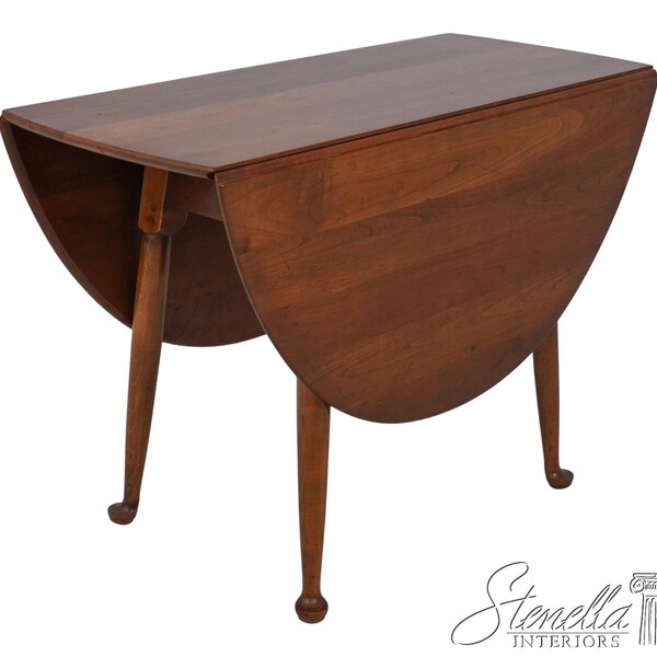 Round Drop Leaf Table Etsy