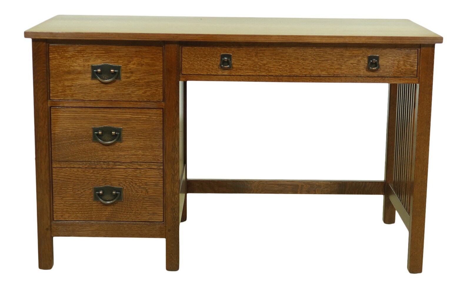 52380EC STICKLEY Mission Oak Spindled Computer Desk Etsy