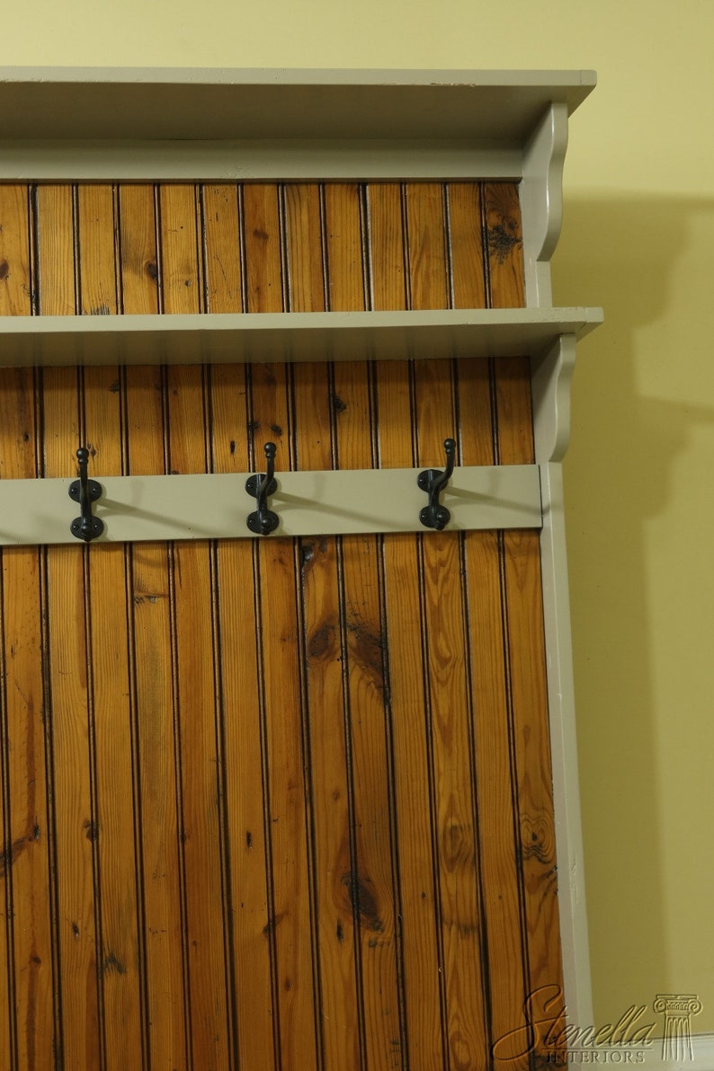 F51757EC Country Style Coat Rack Hall Bench Etsy