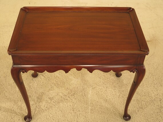 44688ec Henkel Harris Queen Anne Cherry Tea Table - Stenella Antiques Coffee Tables 44688ec Henkel Harris Queen Anne Cherry Tea Table - Stenella Antiques Coffee Tables