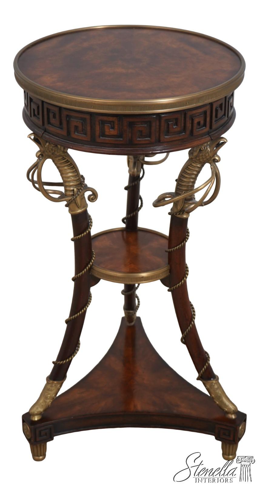 L68216: THEODORE ALEXANDER Mahogany Bronze Mounted Sword Table - Etsy