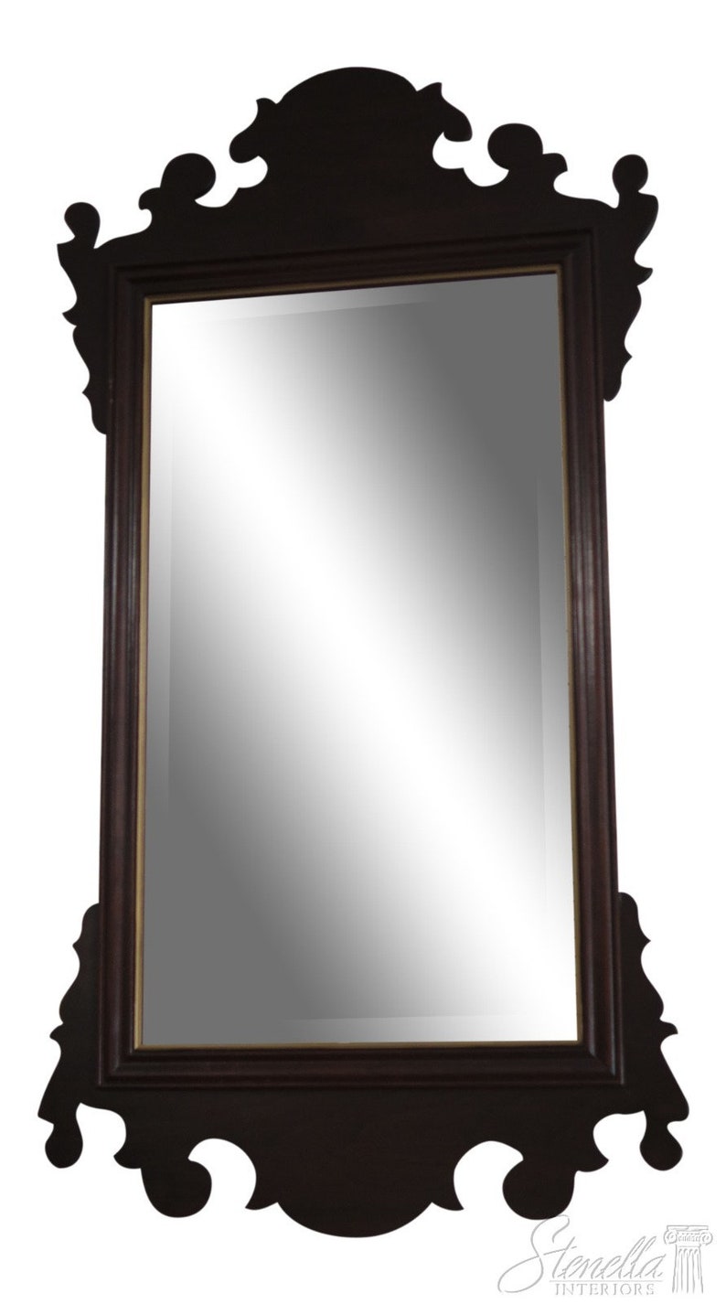 LF41747EC ETHAN ALLEN Mahogany Chippendale Mirror Etsy