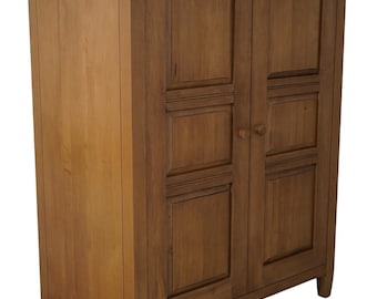 68857: ETHAN ALLEN Maple Country Colors TV Media Cabinet