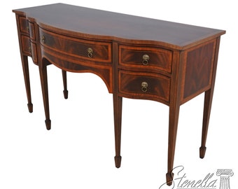 L62671EC: MAITLAND SMITH Federal Style Figural Mahogany Sideboard