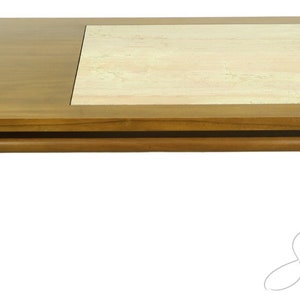 LF52721EC: JOHN WIDDICOMB Mid Century Modern Walnut Coffee Table