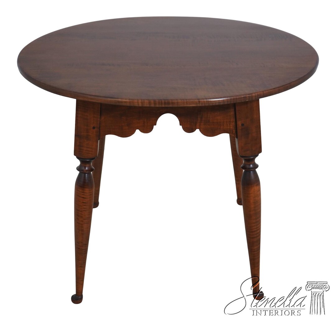 Tiger Table Example L64390EC: Primitive Country Tiger Maple Occasional Table - Etsy