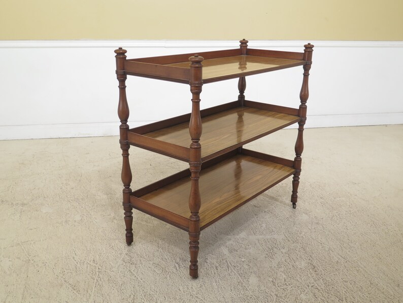 F30983EC Regency Style 3 Tiered Trolley Cart Server