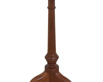 72911: Bench Made Solid Cherry Candle Stand Occasional Table