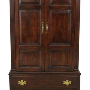 Dark online cherry armoire