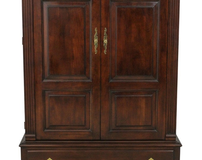 Antique Vintage Bedroom Wardrobe Closet, 2 Door Armoire With Mirrors - Etsy