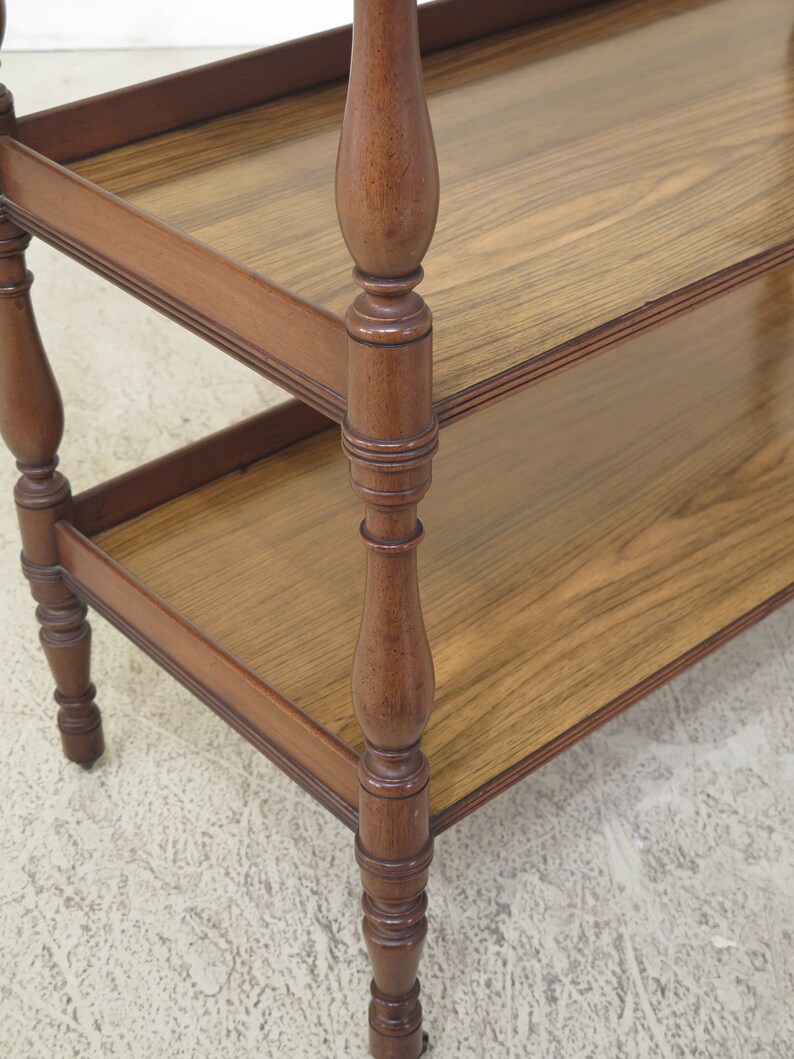F30983EC Regency Style 3 Tiered Trolley Cart Server