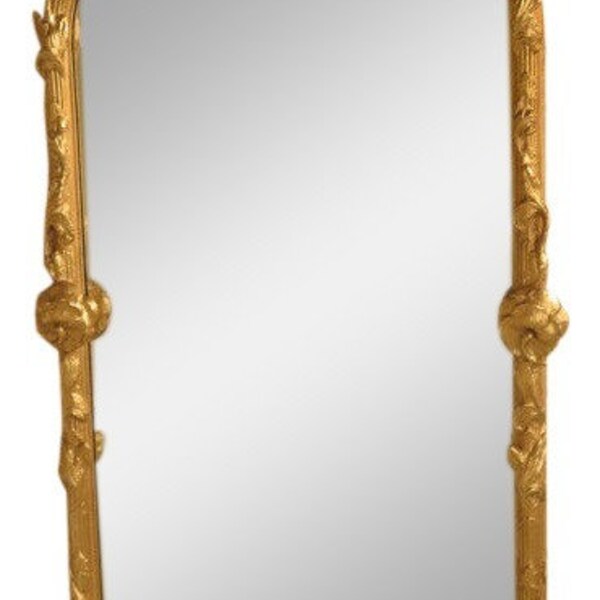 Gold Leaf Mirror Etsy