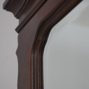 68341: DREXEL HERITAGE Mahogany Chippendale Mirror image 7
