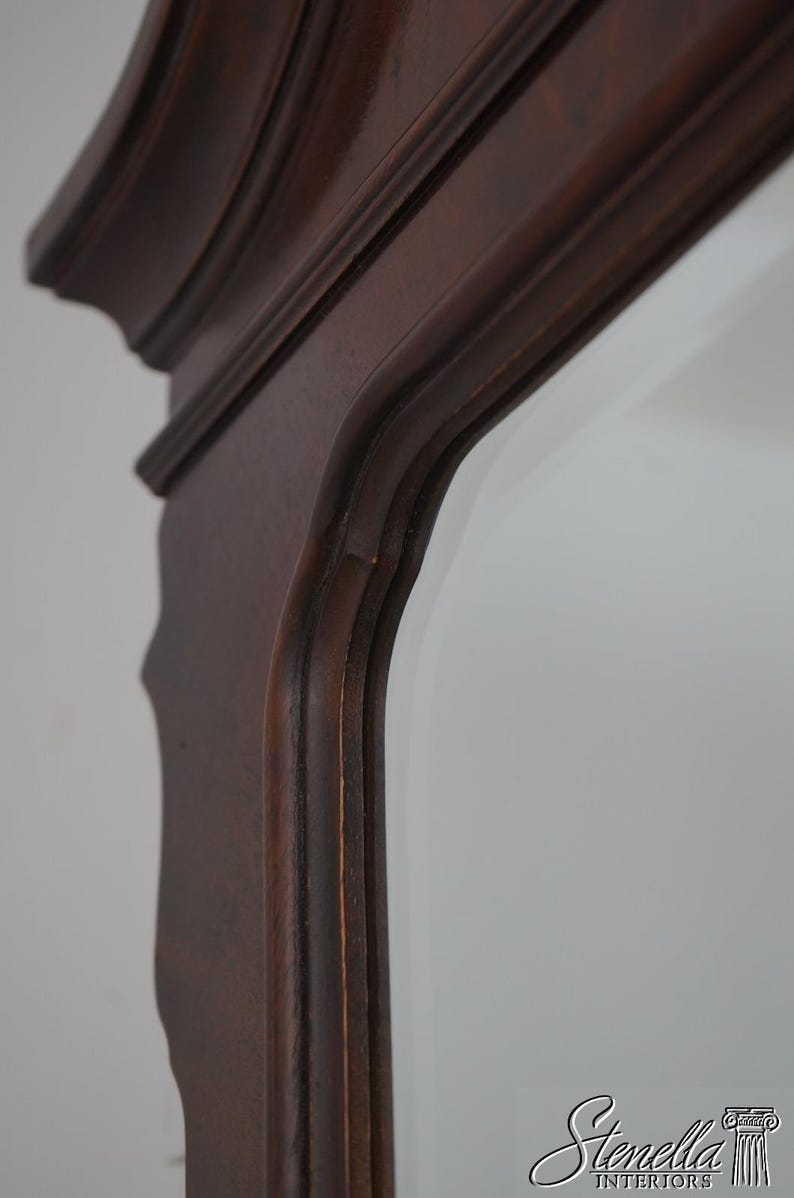 68341: DREXEL HERITAGE Mahogany Chippendale Mirror image 7