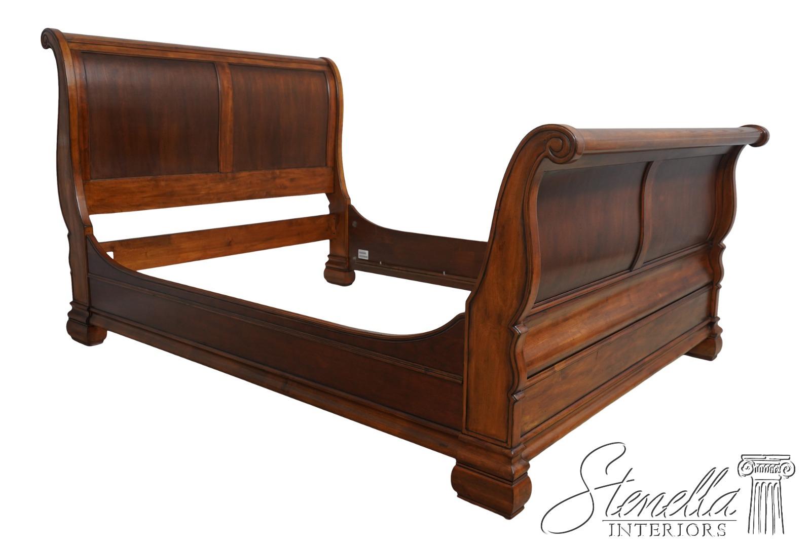 65408: ETHAN ALLEN Queen Size Walnut Finish Sleigh Bed - Etsy