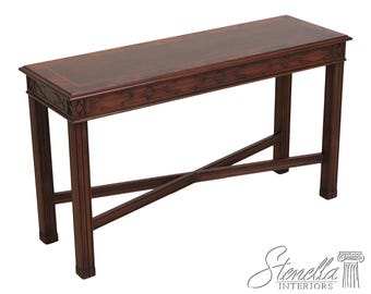L73809: HENKEL HARRIS Model 5721 Mahogany Sofa Table